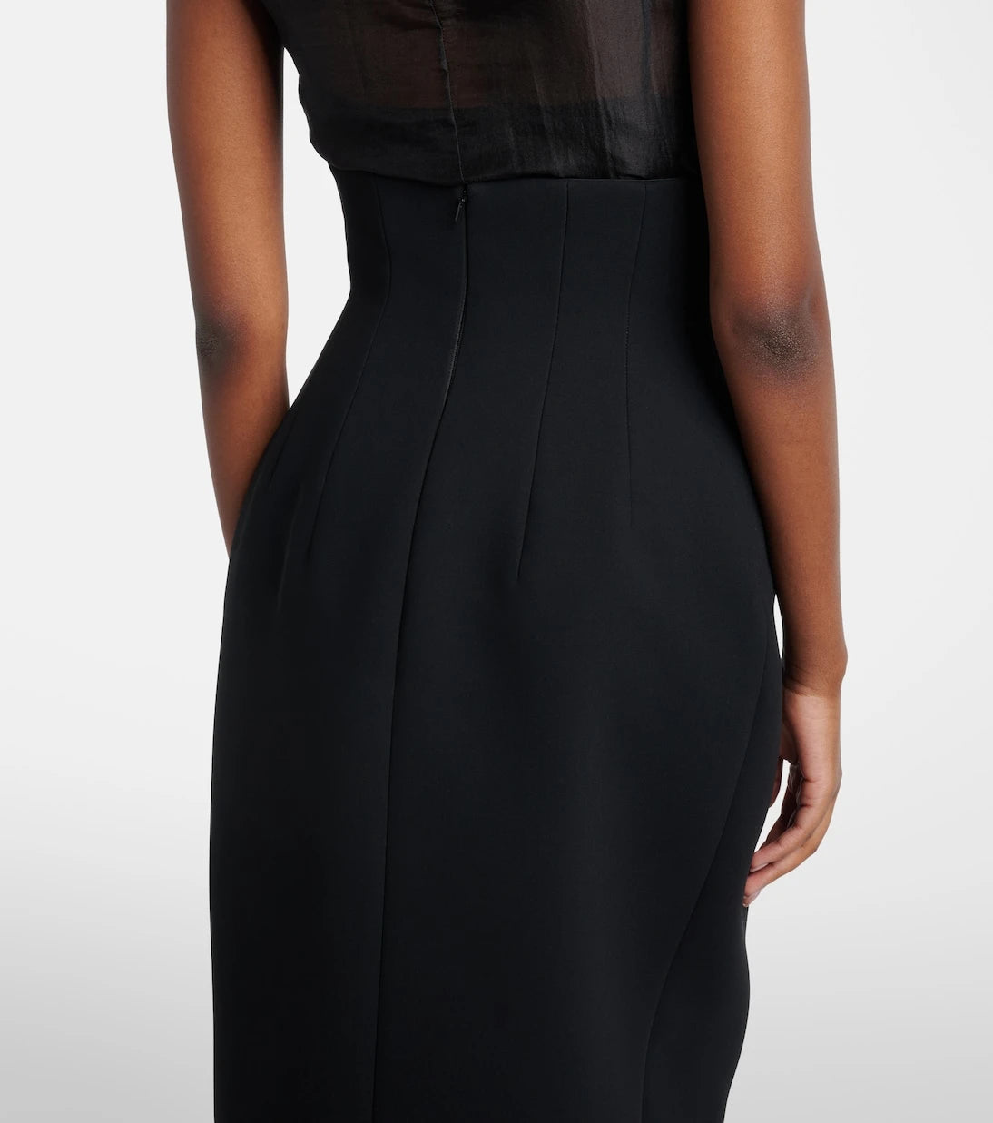 Khaite - Luiza crêpe maxi skirt