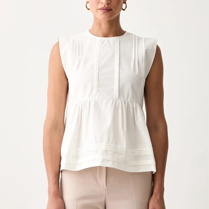 Weekend Max Mara pamuklu kadın bluzu WKDVALLO