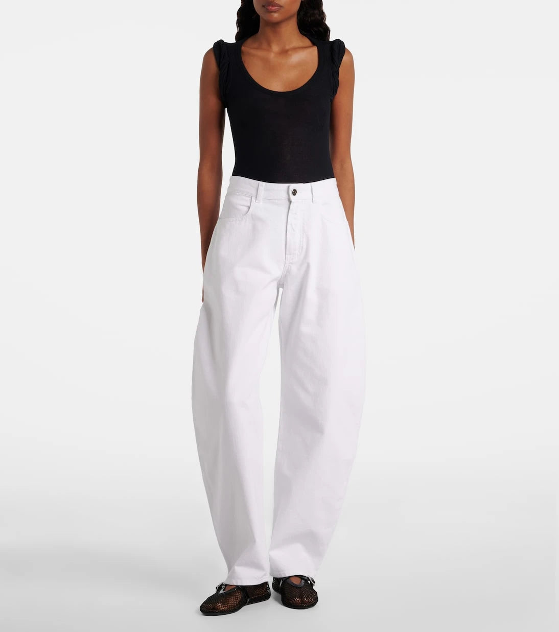 Alaïa - Ribbed-knit bodysuit