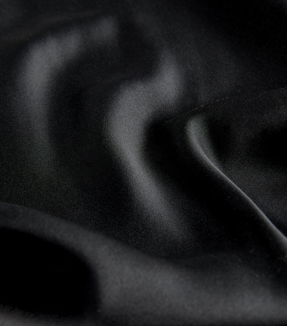 Silk Satin Isaak Midi Skirt