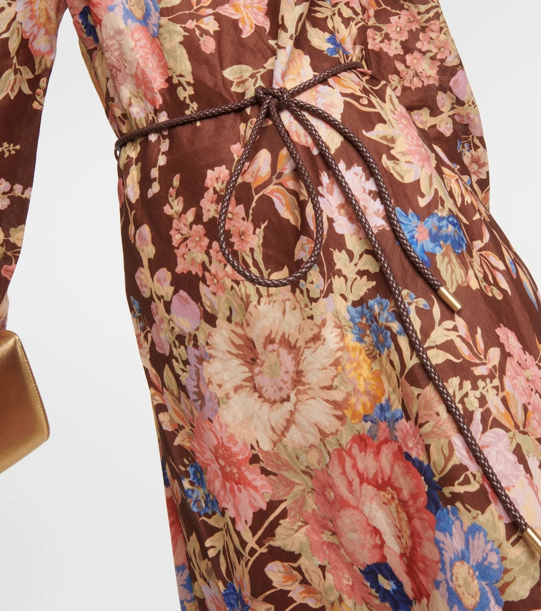 Zimmermann - August floral linen maxi dress