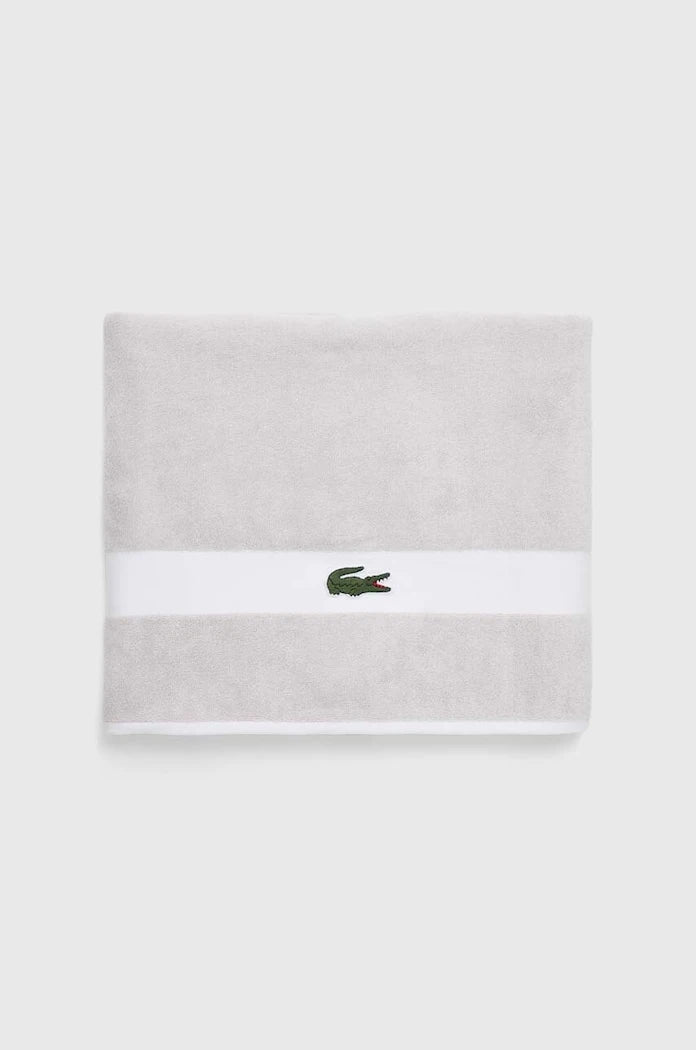 Lacoste L Casual Argent Orta Pamuklu Havlu 70 x 140 cm