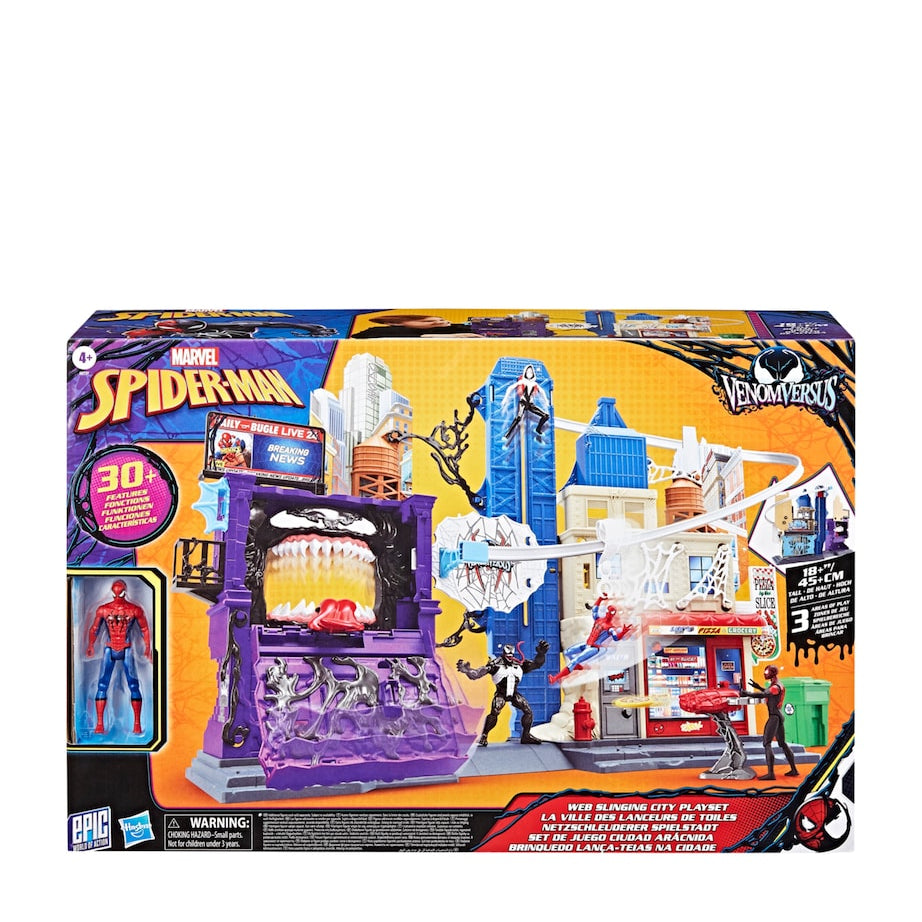 Spider-Man Web Slinging City Playset