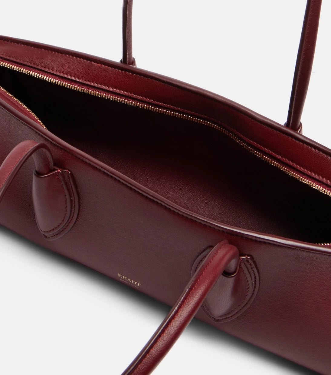 Khaite - Donna leather shoulder bag