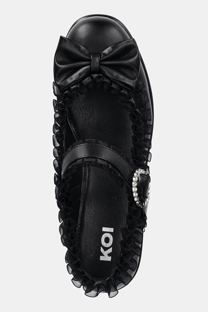 Обувки с дебел ток Koi Footwear