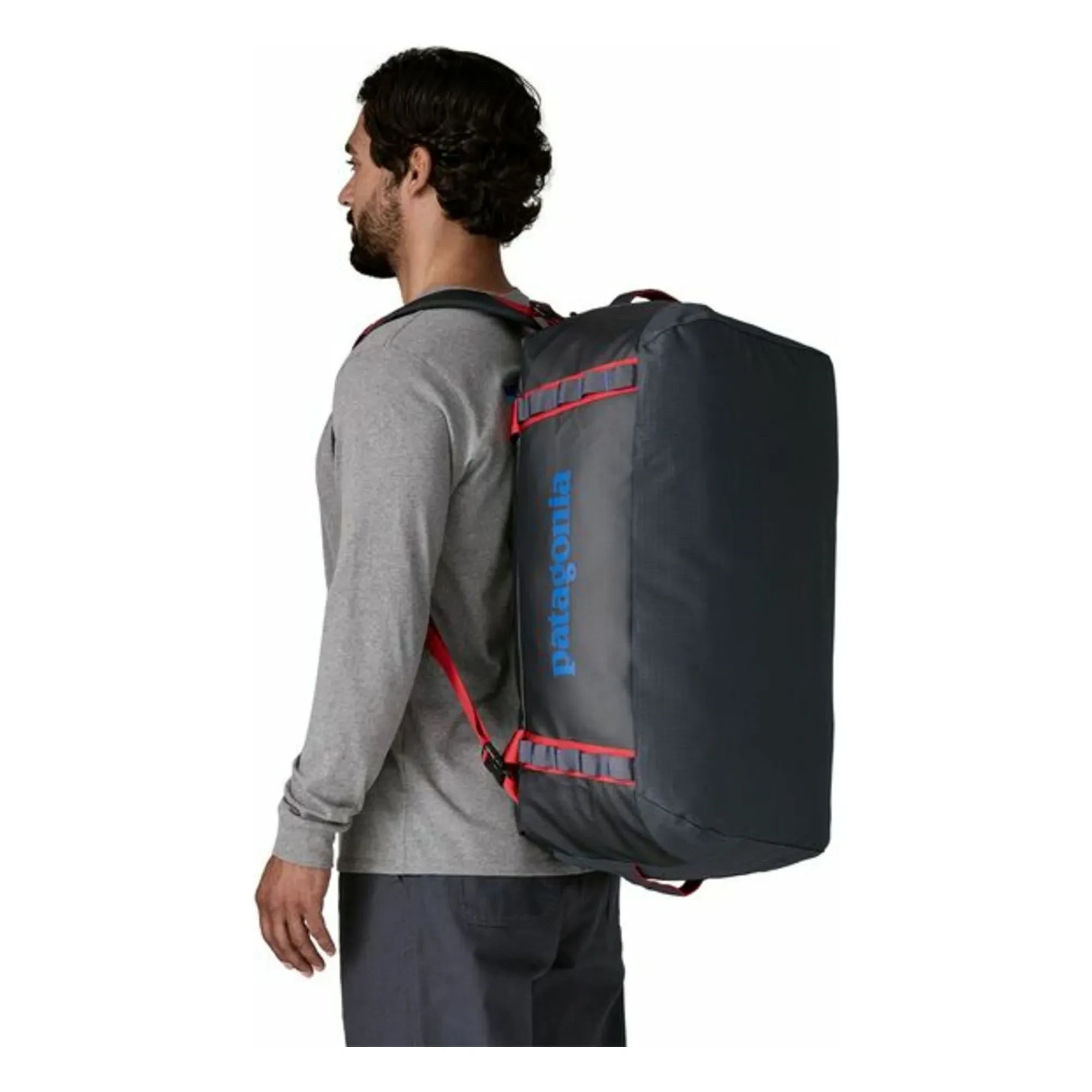Patagonia - Black Hole Duffel 55L Recycled Fiber Backpack | Navy blue
