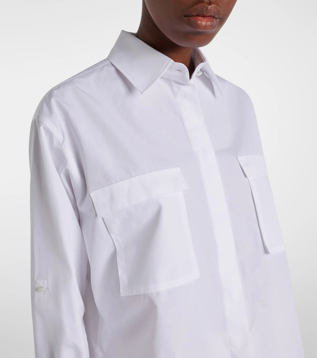 Max Mara - Tenue cotton poplin shirt