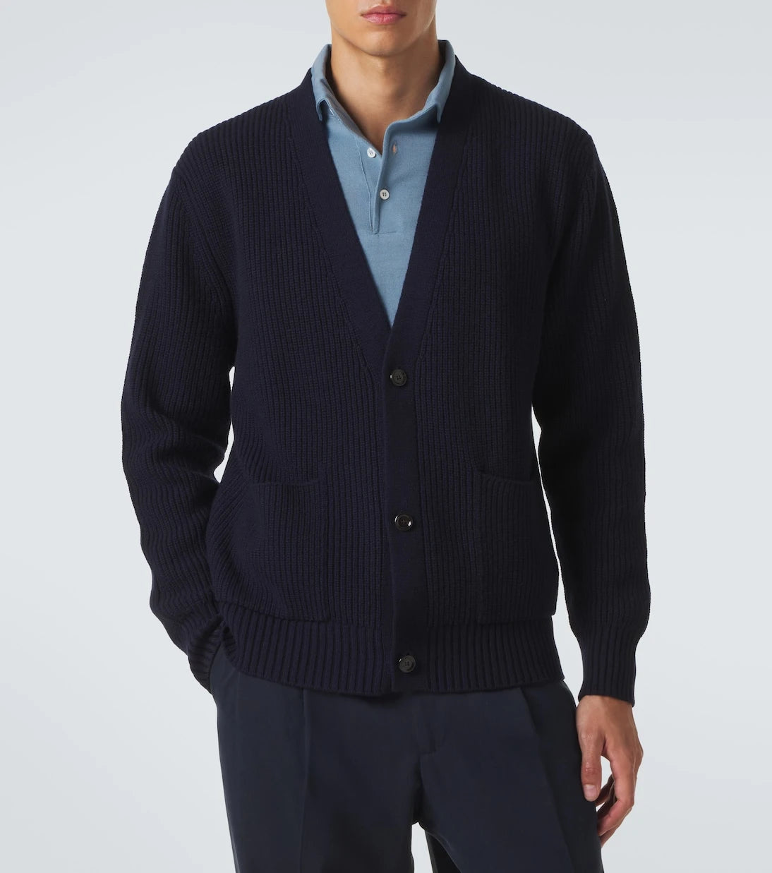 Lardini - Wool and cashmere cardigan