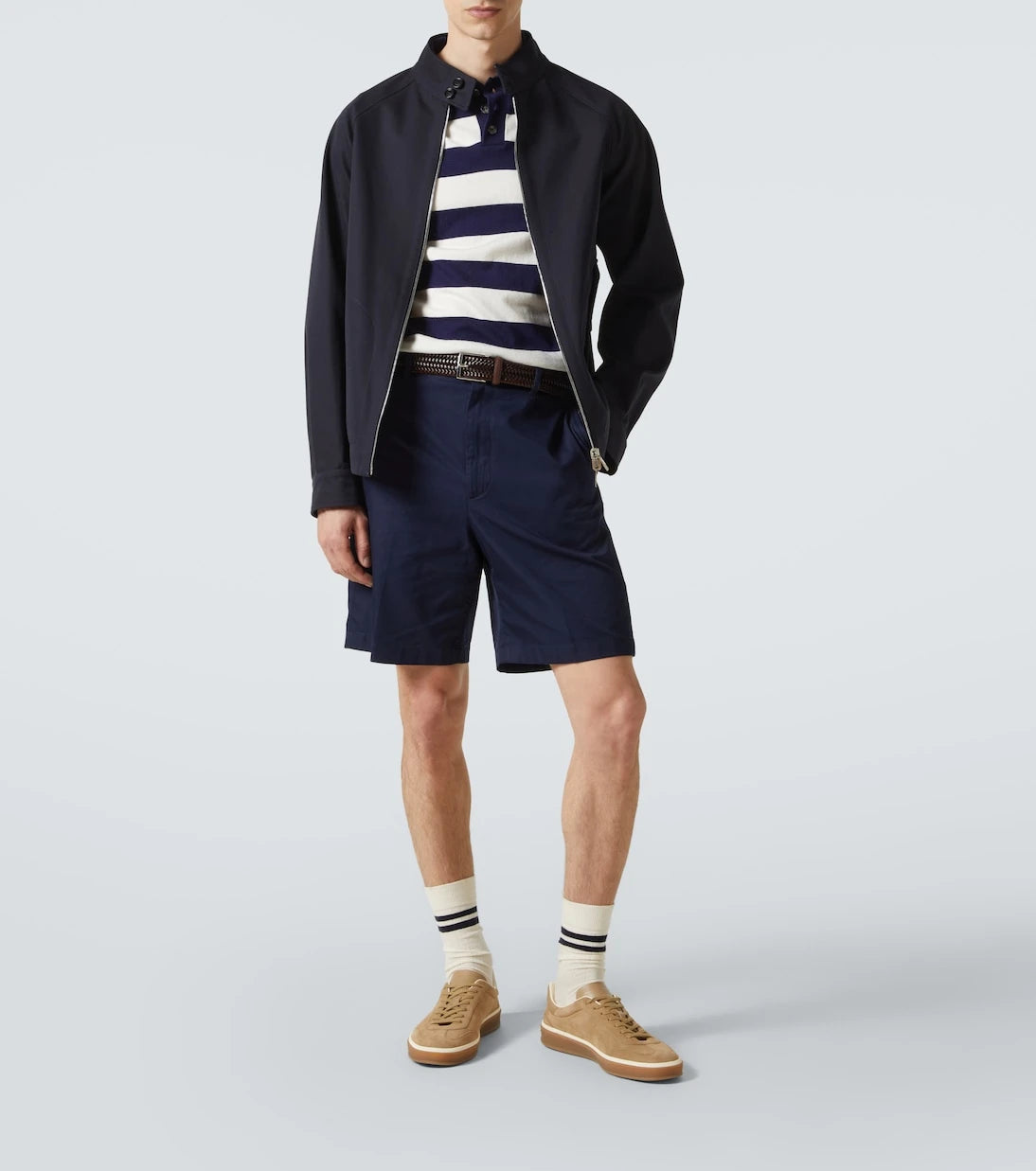 Dunhill - Cotton gabardine shorts