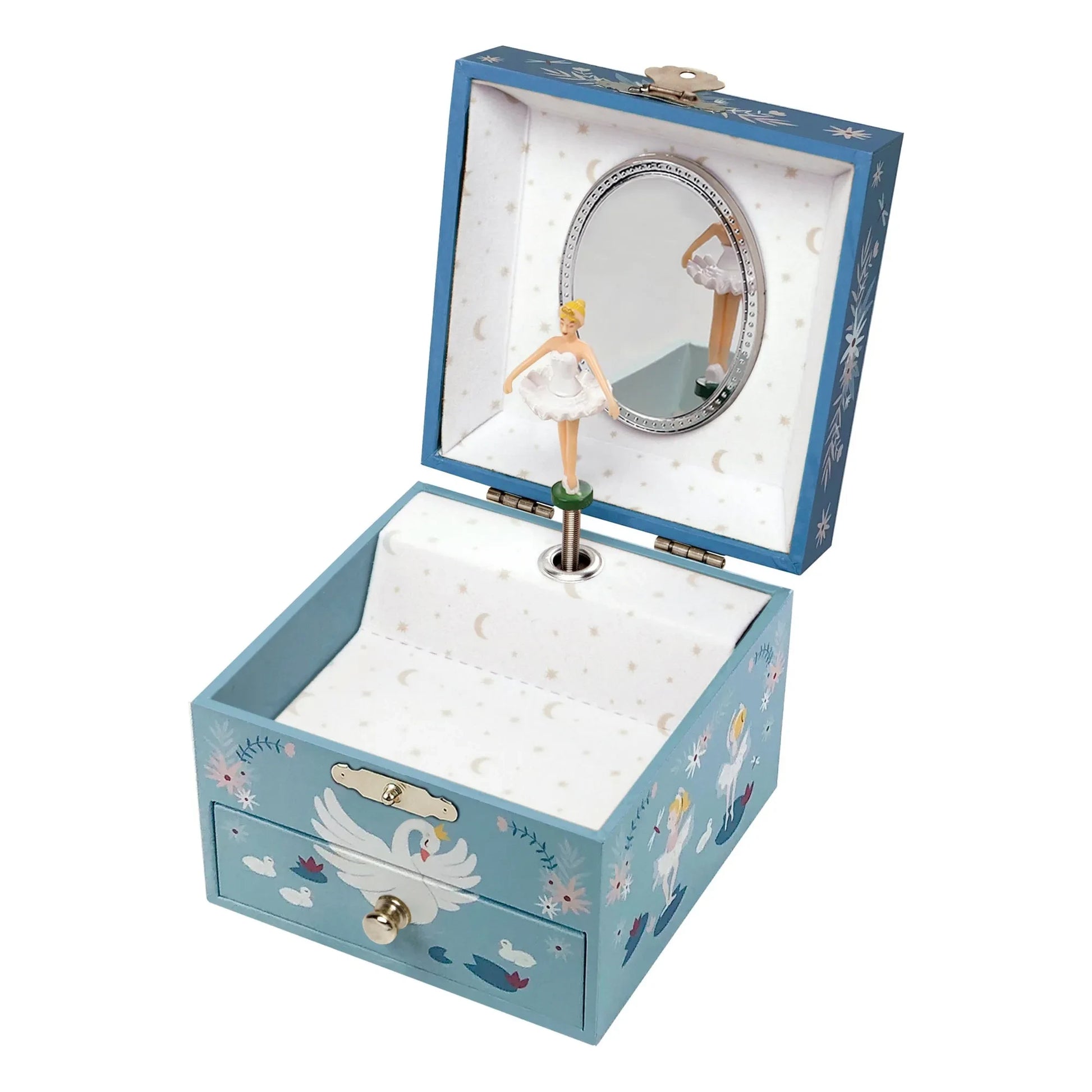Trousselier - Swan Lake music box | Blue