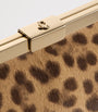 Jimmy Choo Leopard Print Ganache Clutch Bag