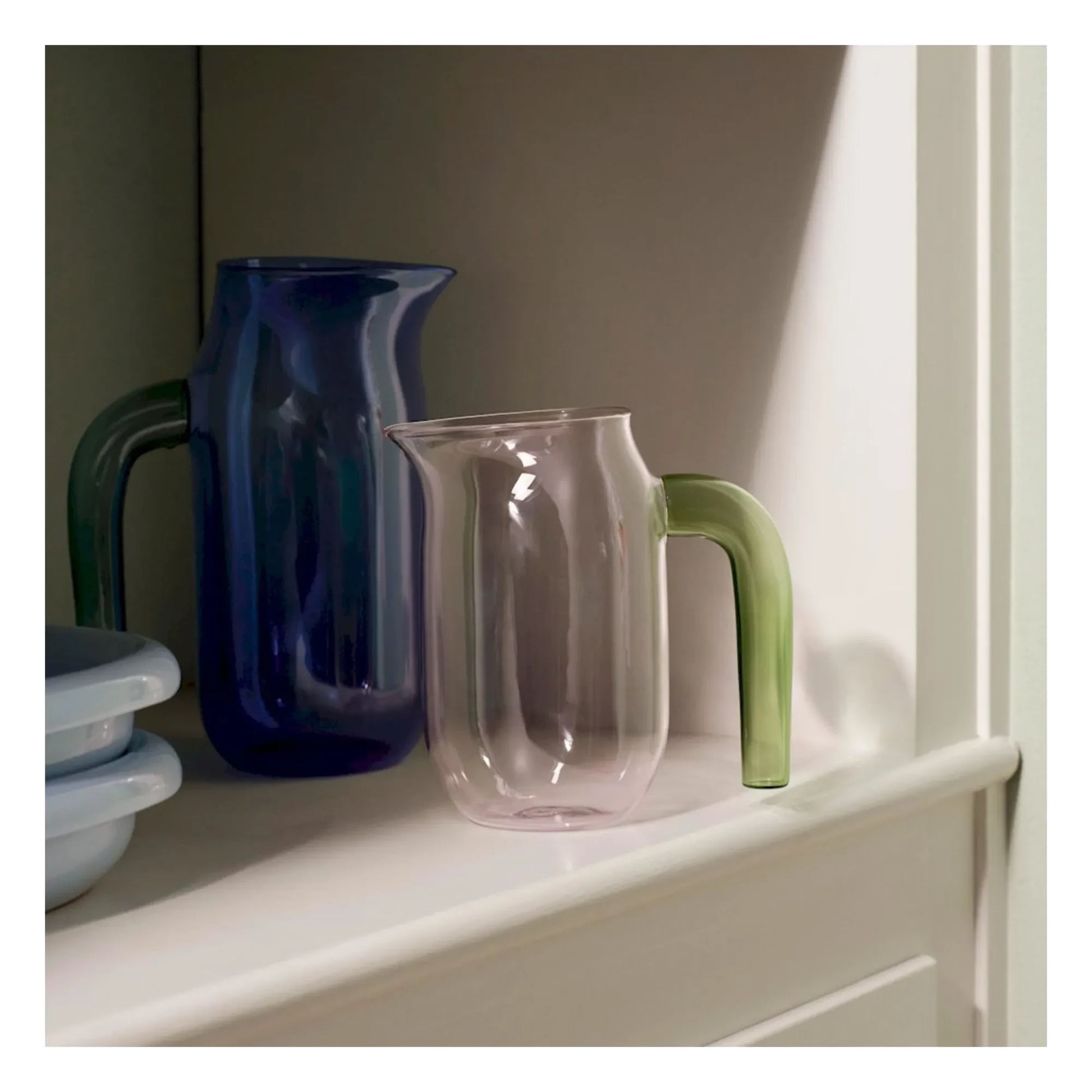 Hay - Glass decanter, Jochen Holz | Pink