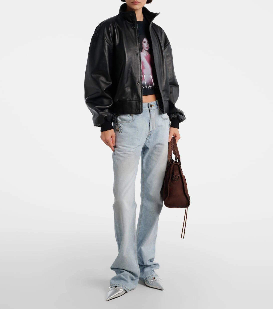 Balenciaga - City low-rise straight jeans