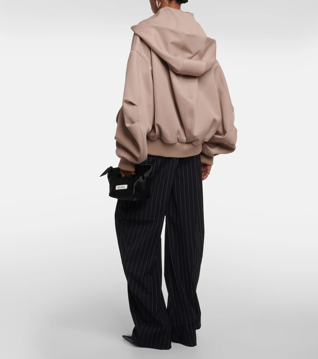 The Attico - Bomber wool gabardine jacket