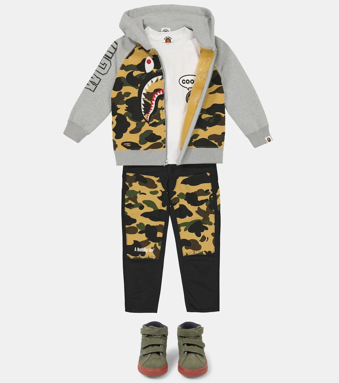 BAPE Kids - جينز 1st Camo Painter