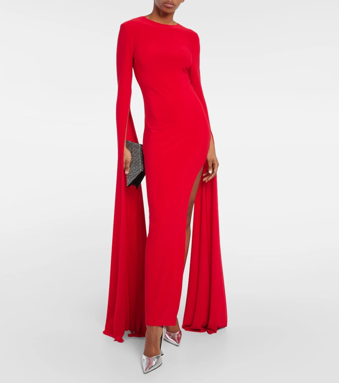 Norma Kamali - Draped jersey gown