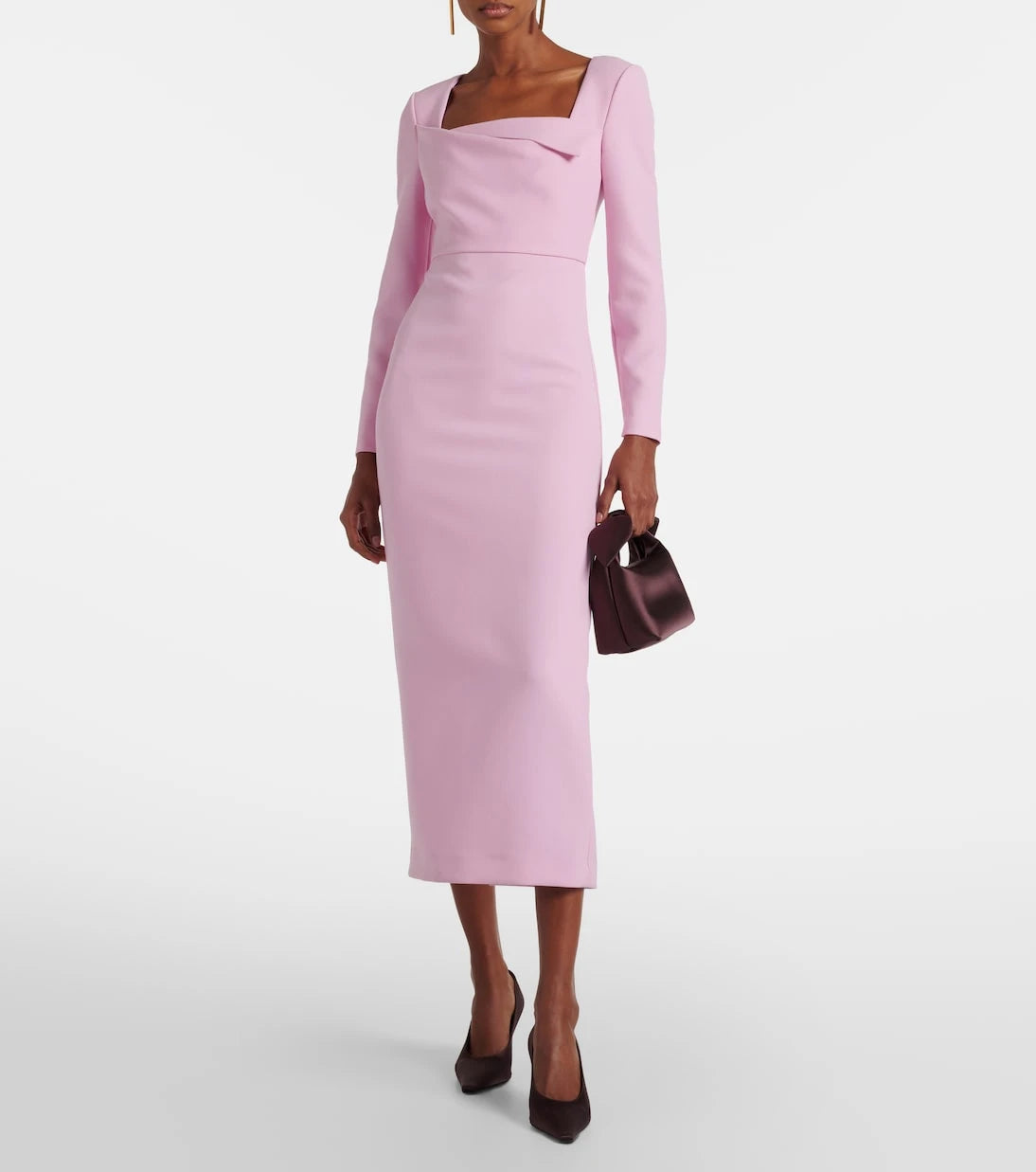Roland Mouret - Crêpe midi dress