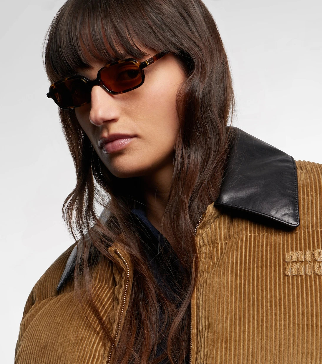 Miu Miu - نظارات شمسية مستطيلة Miu Regard
