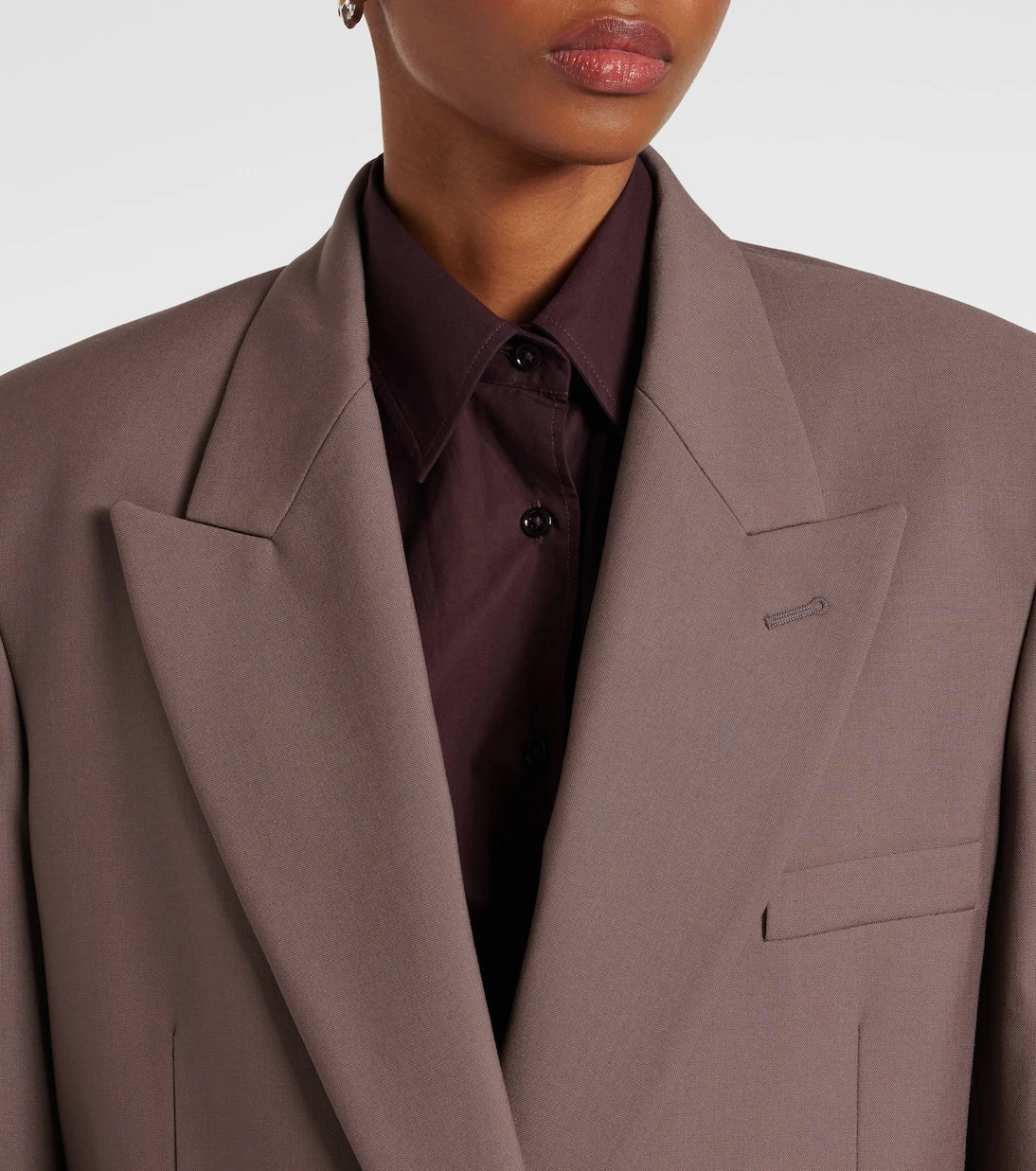 Stella McCartney - Oversized wool blazer