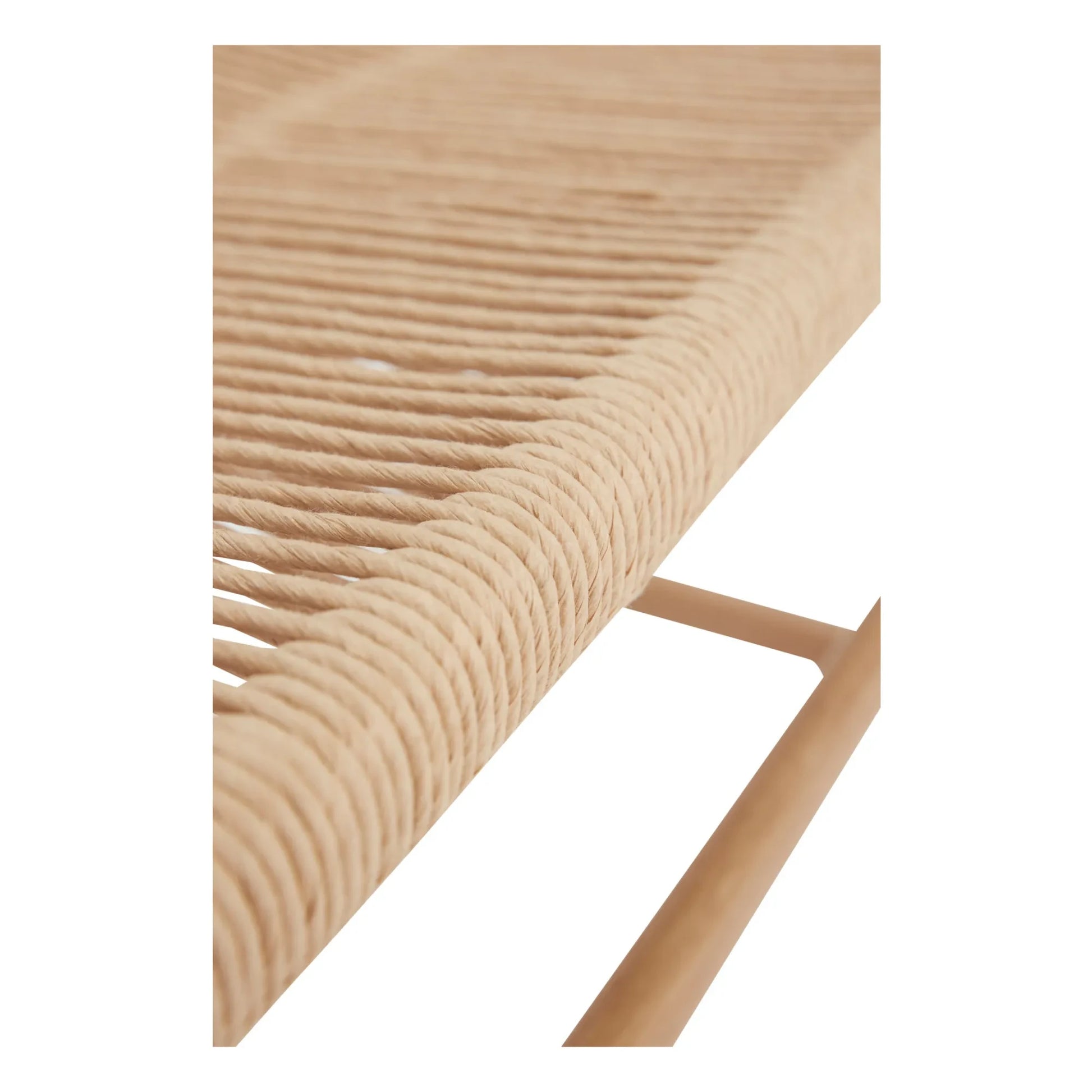 Hübsch - FSC Oak and Rope Bench | Oak