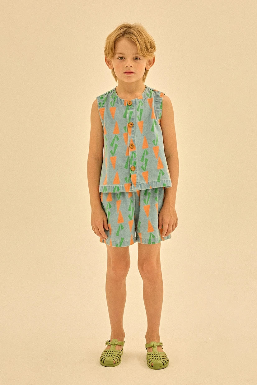 Jellymallow - Carrot denim shorts