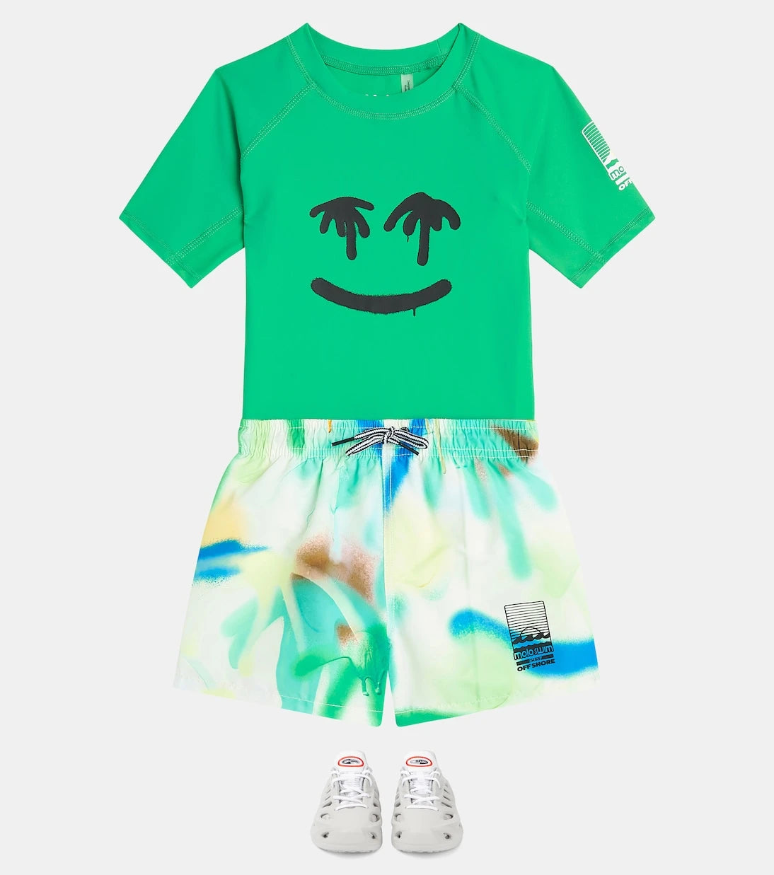 Molo - Niko tie-dye swim shorts