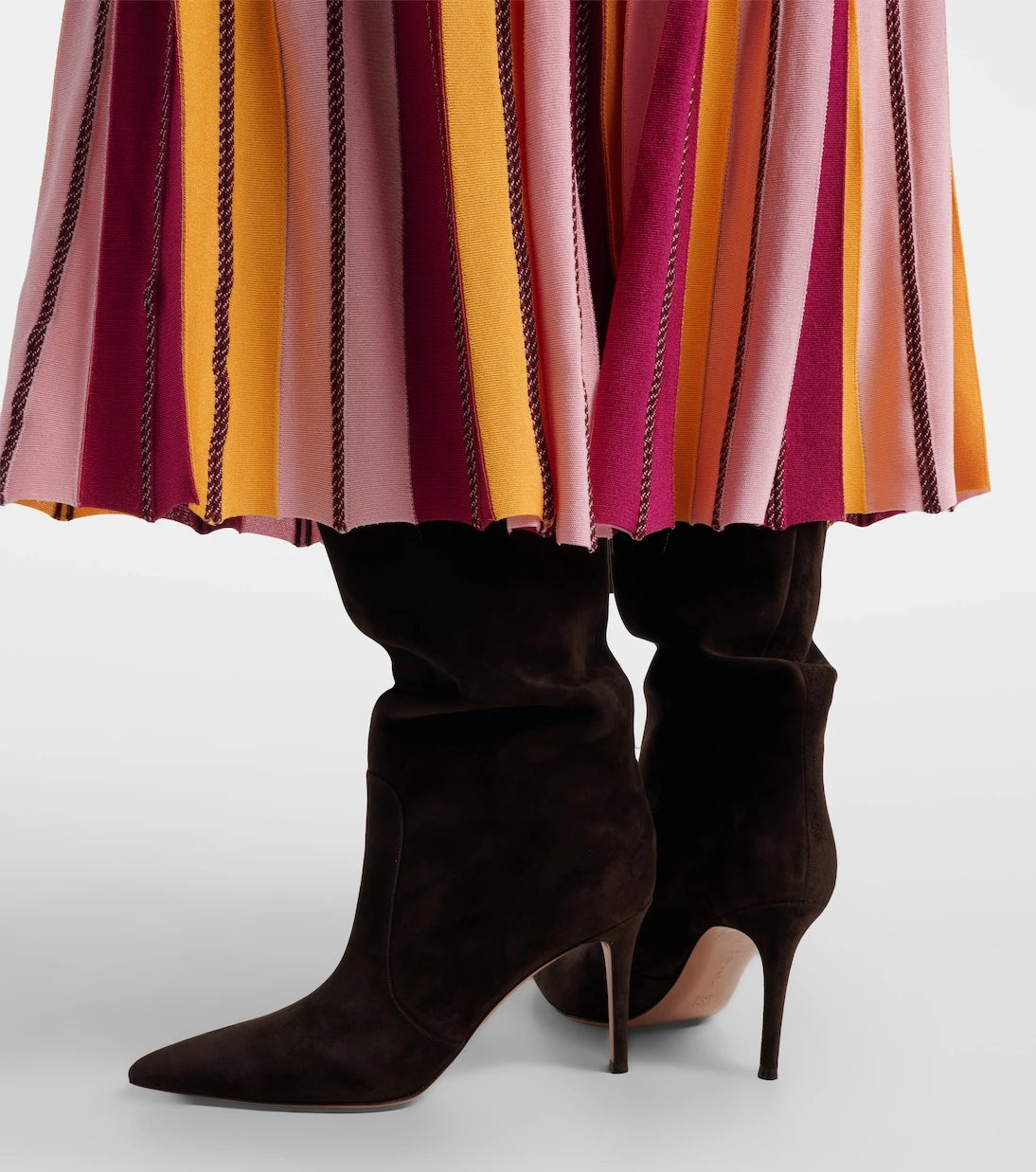 Gianvito Rossi - Hansen suede knee-high boots