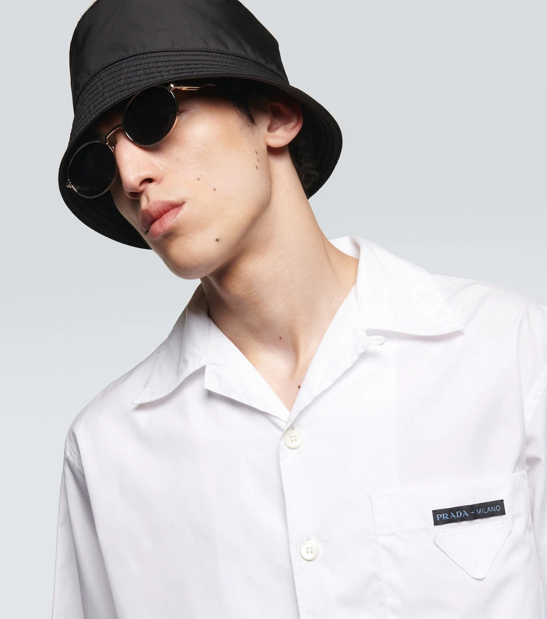 Prada - Logo oval sunglasses