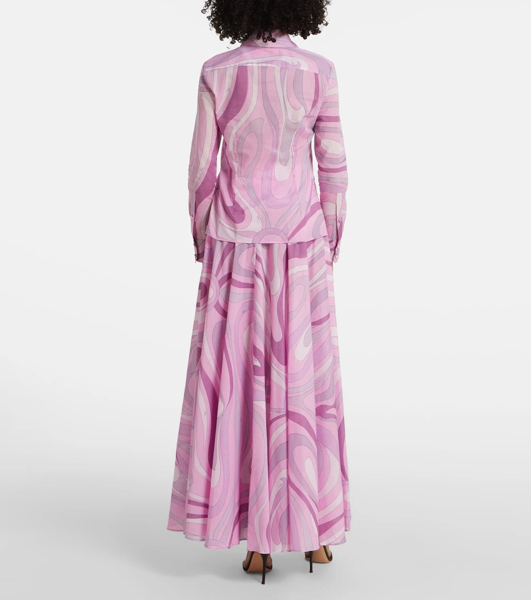 Pucci - Orchidee cotton muslin shirt