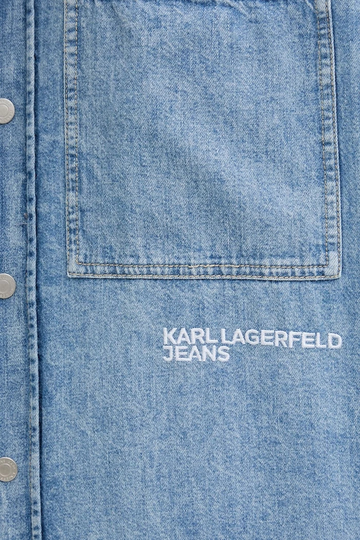 Karl Lagerfeld Jeans риза мъжка от памук