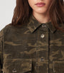 Denim Faye Shirt Dress CAMO GREEN