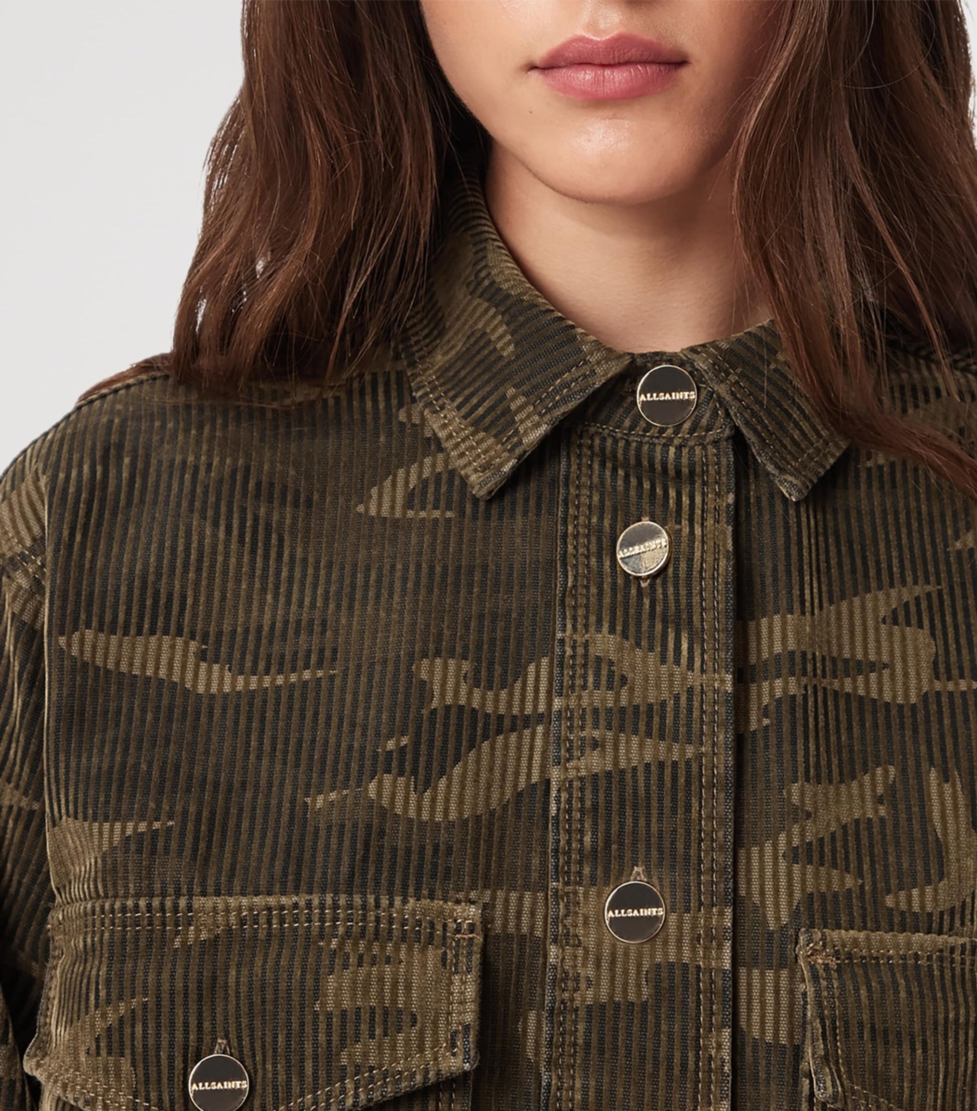 Green Denim Faye Shirt Dress