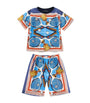 Tennis Print T-Shirt and Shorts Set (24 Months - 12 Years)