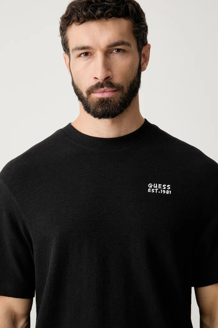 Guess erkek pamuklu sweatshirt tişört