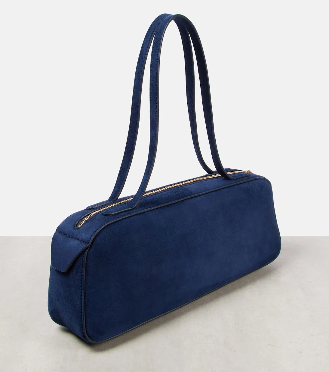 Khaite - Simona suede shoulder bag