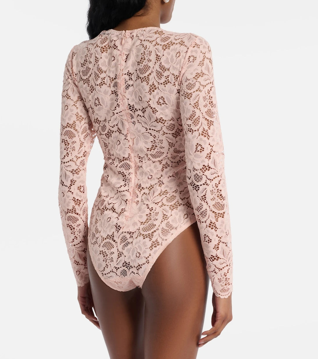 Self-Portrait - Floral lace bodysuit