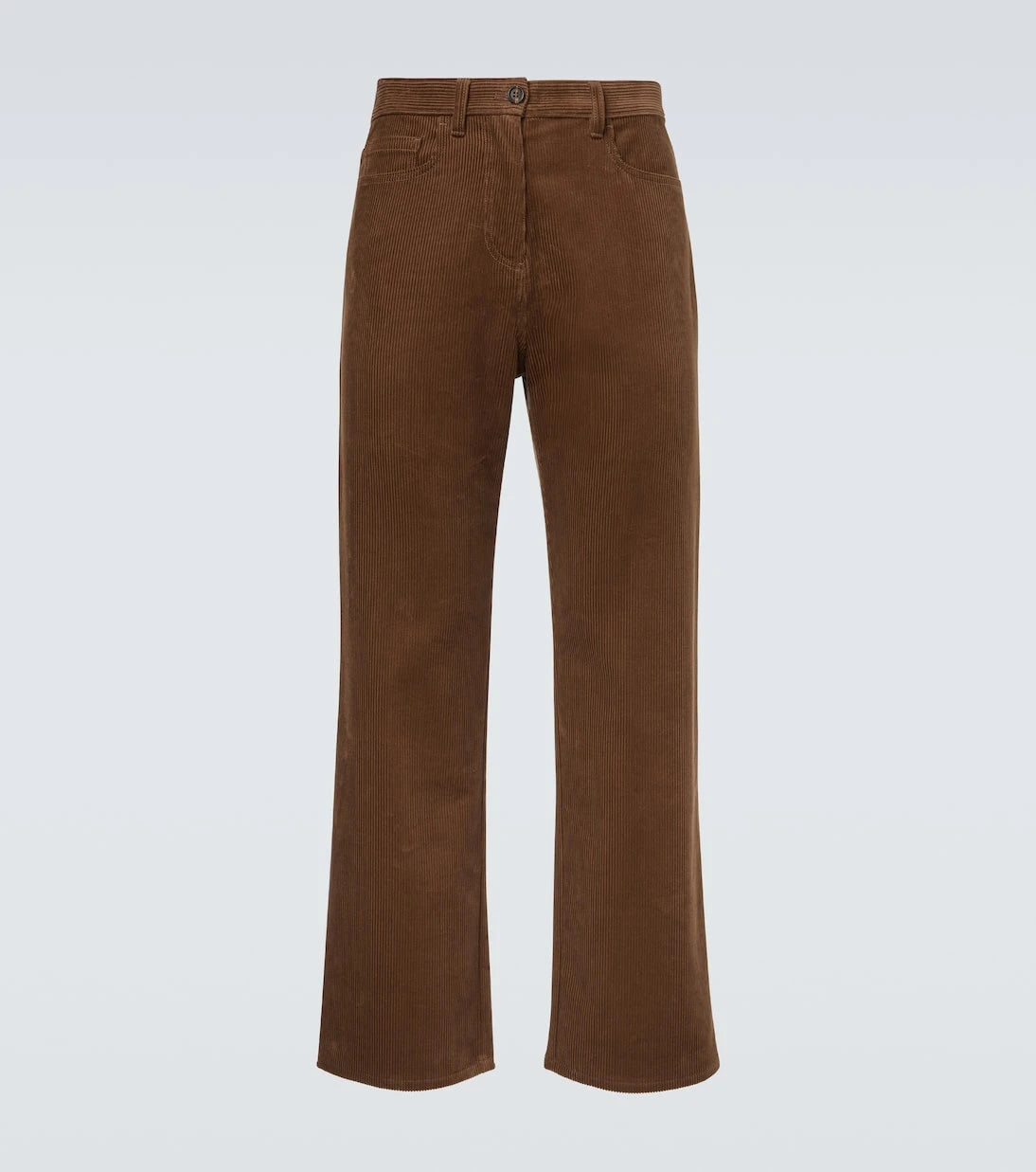Miu Miu - Cotton corduroy straight pants