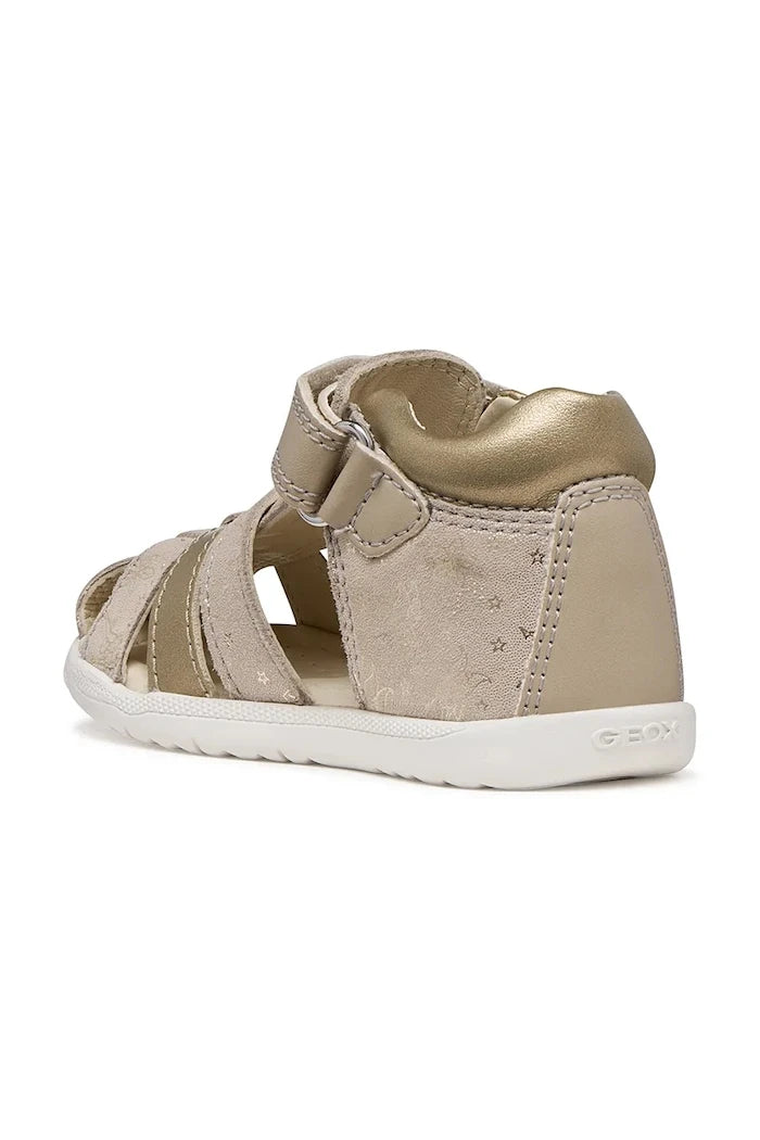 Geox kids' leather sandals SANDAL MACCHIA