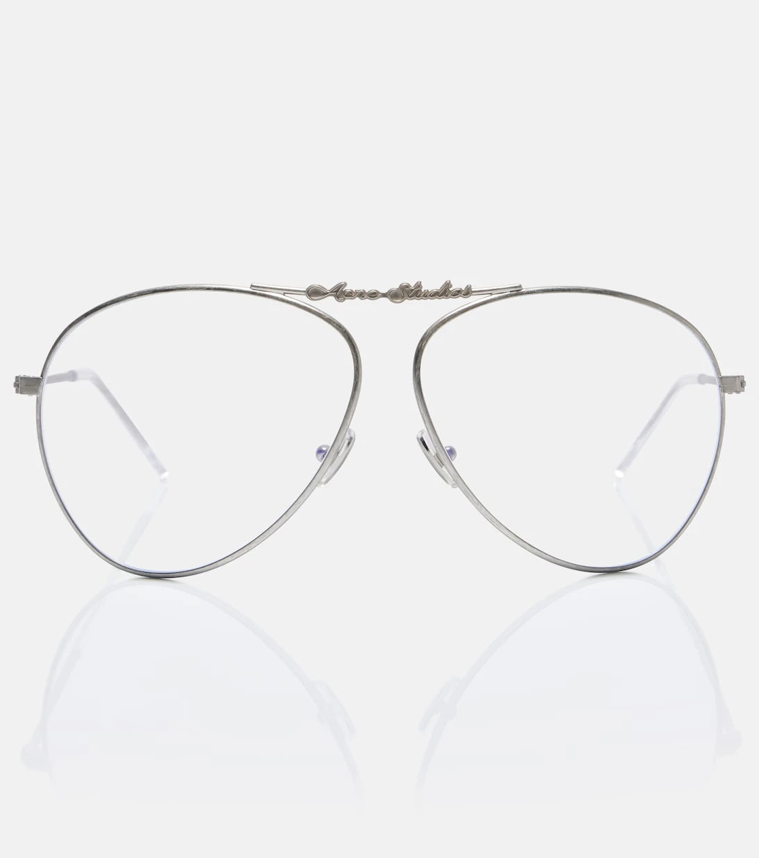 Acne Studios - نظارة طيار بشعار العلامة