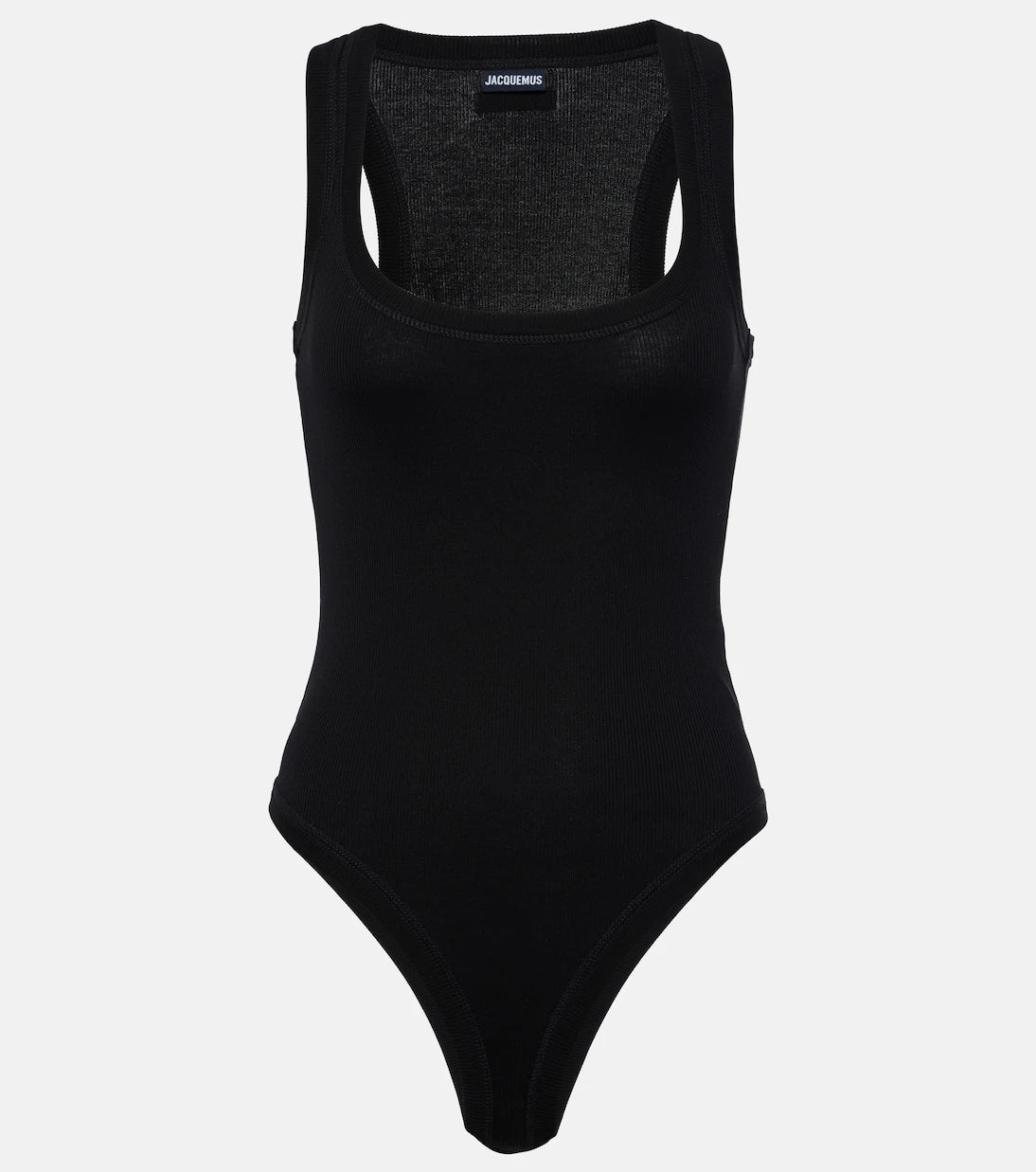 Jacquemus - Le Body Gros Grain cotton bodysuit