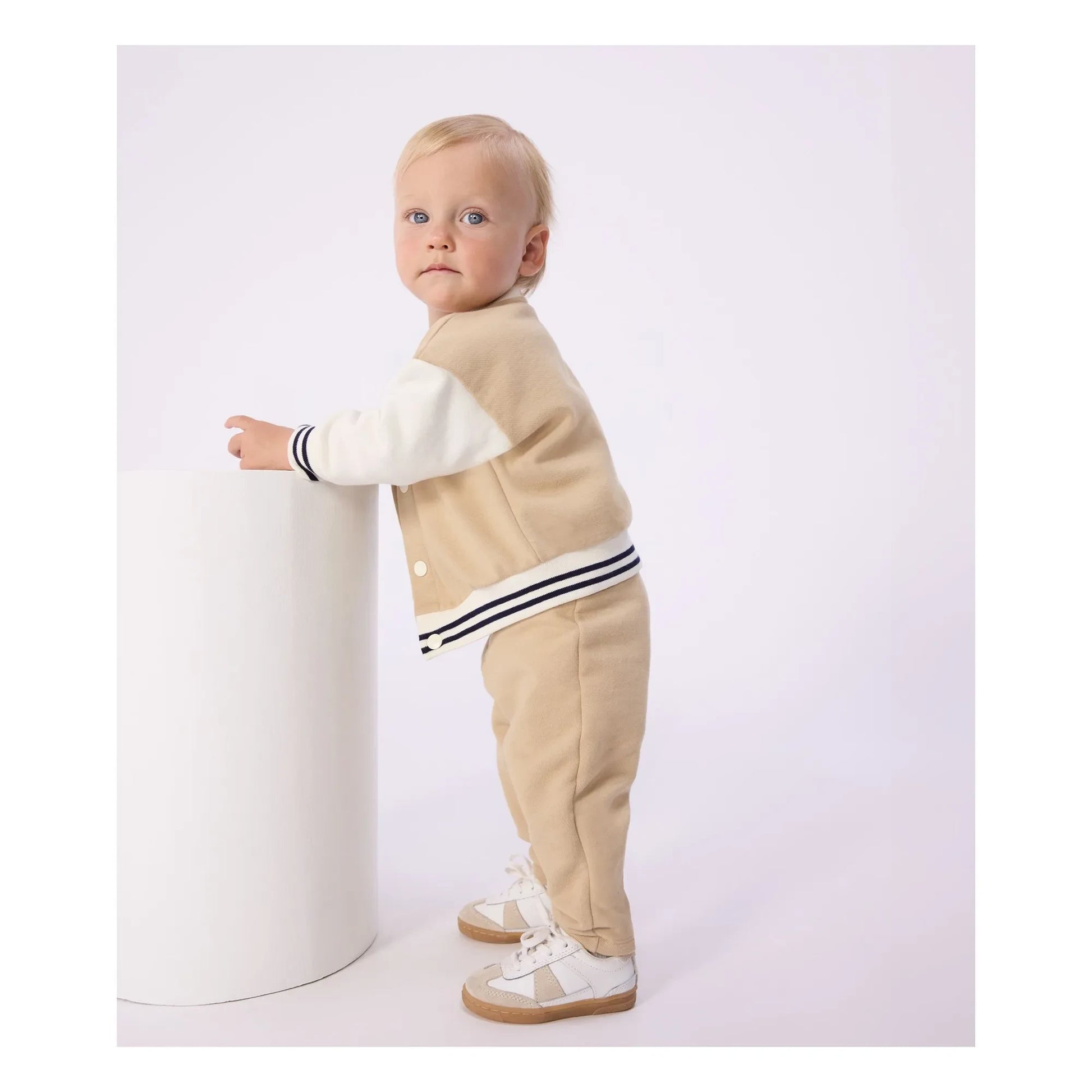 Petit Bateau - Teddy fleece jacket | Beige