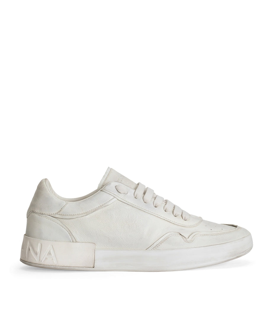 Dolce & Gabbana Leather Portofino Sneakers