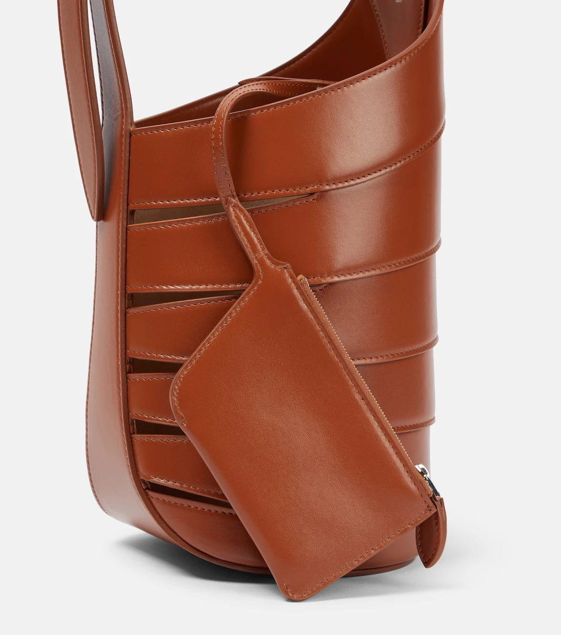 Alaïa - Babel Small leather shoulder bag