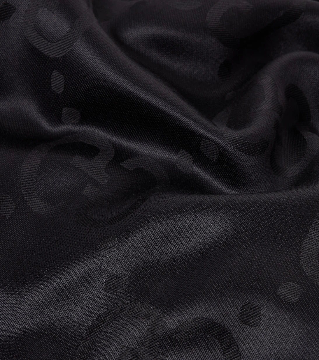 Gucci - GG silk and wool jacquard scarf