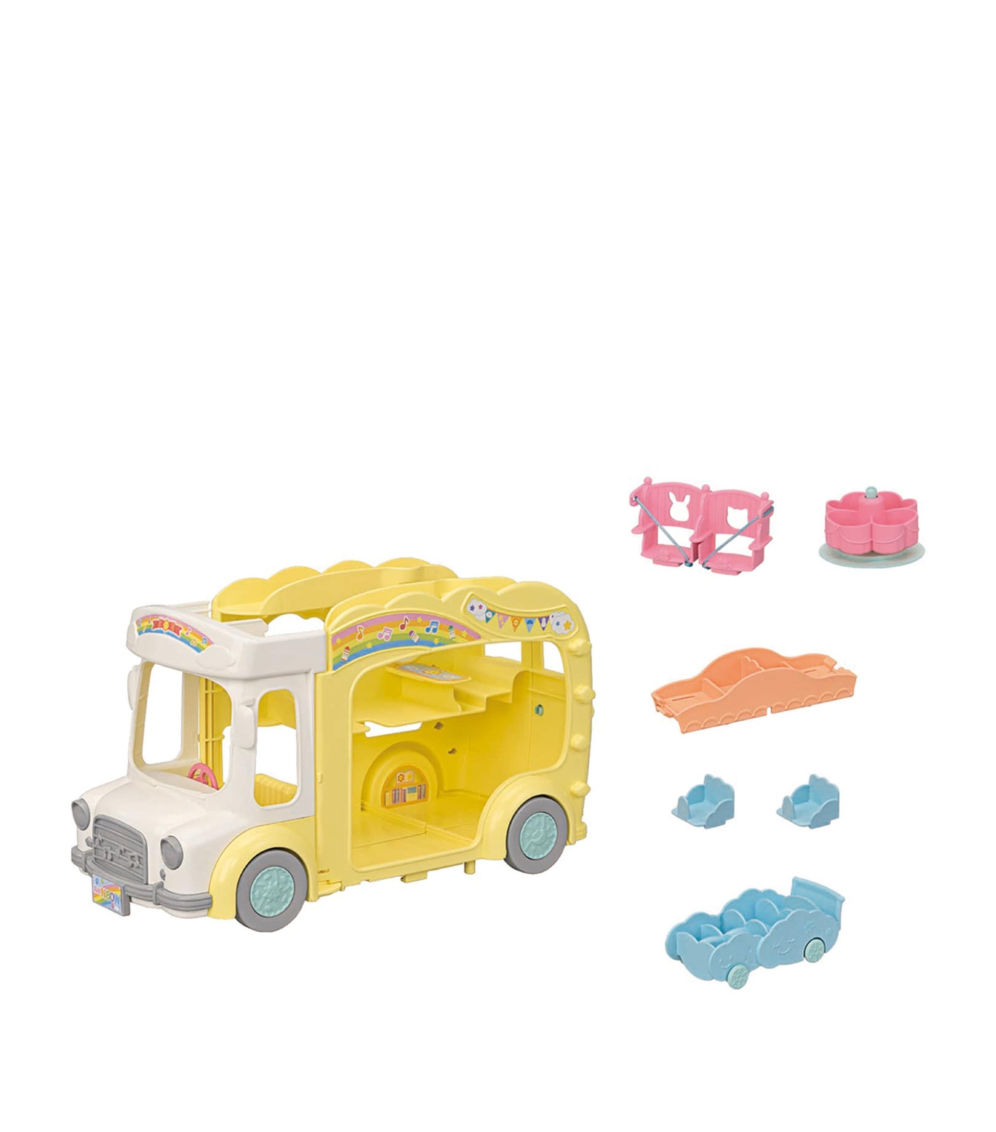 Sylvanian Families Rainbow Fun Nursery Bus
