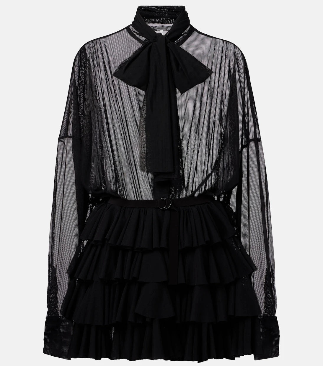 Norma Kamali - Ruffled minidress