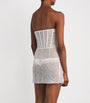 Kiki de Montparnasse Ivory Tulle Sequin-Embellished Ange Mini Dress