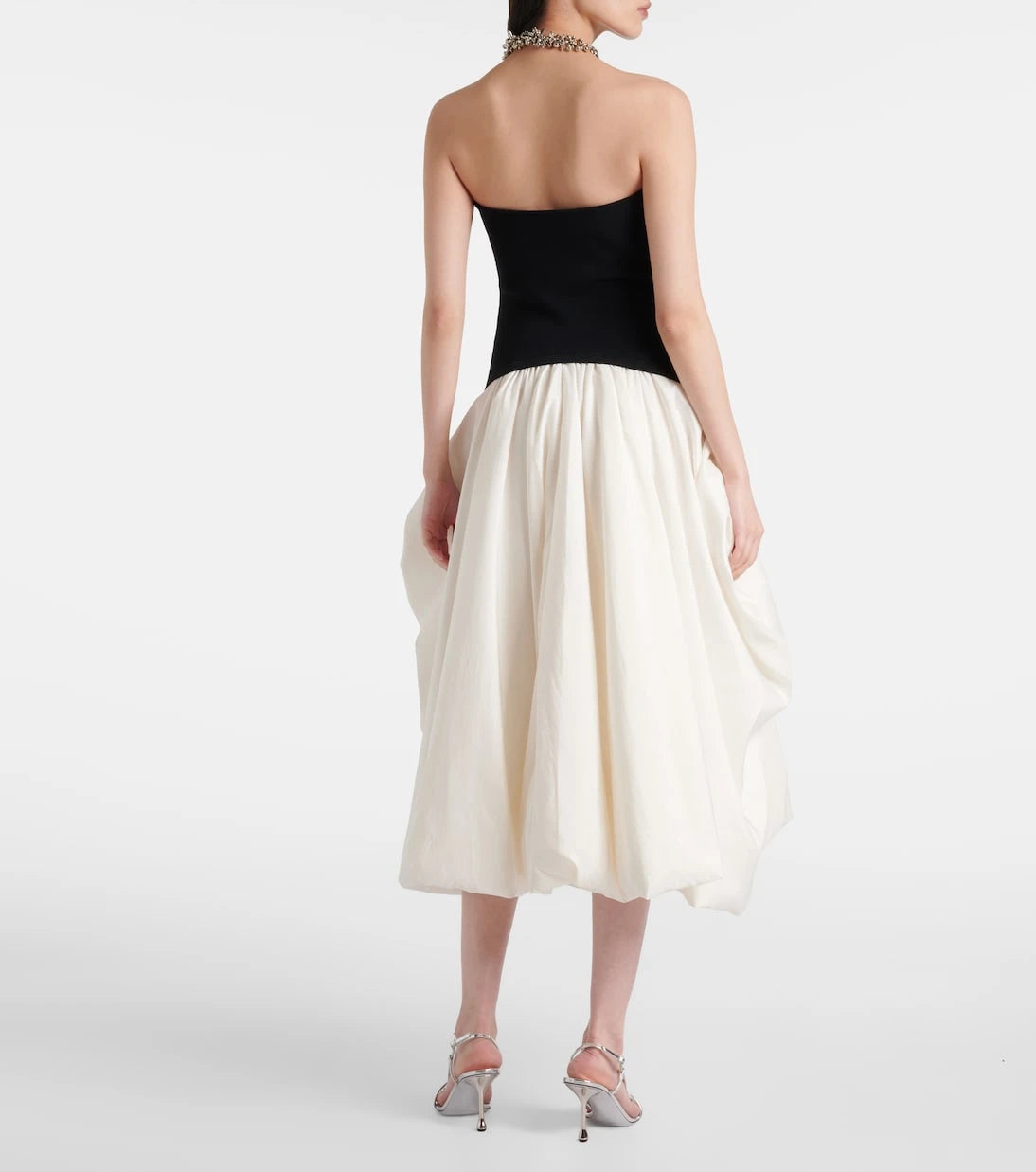 Simkhai - Izzy strapless taffeta midi dress