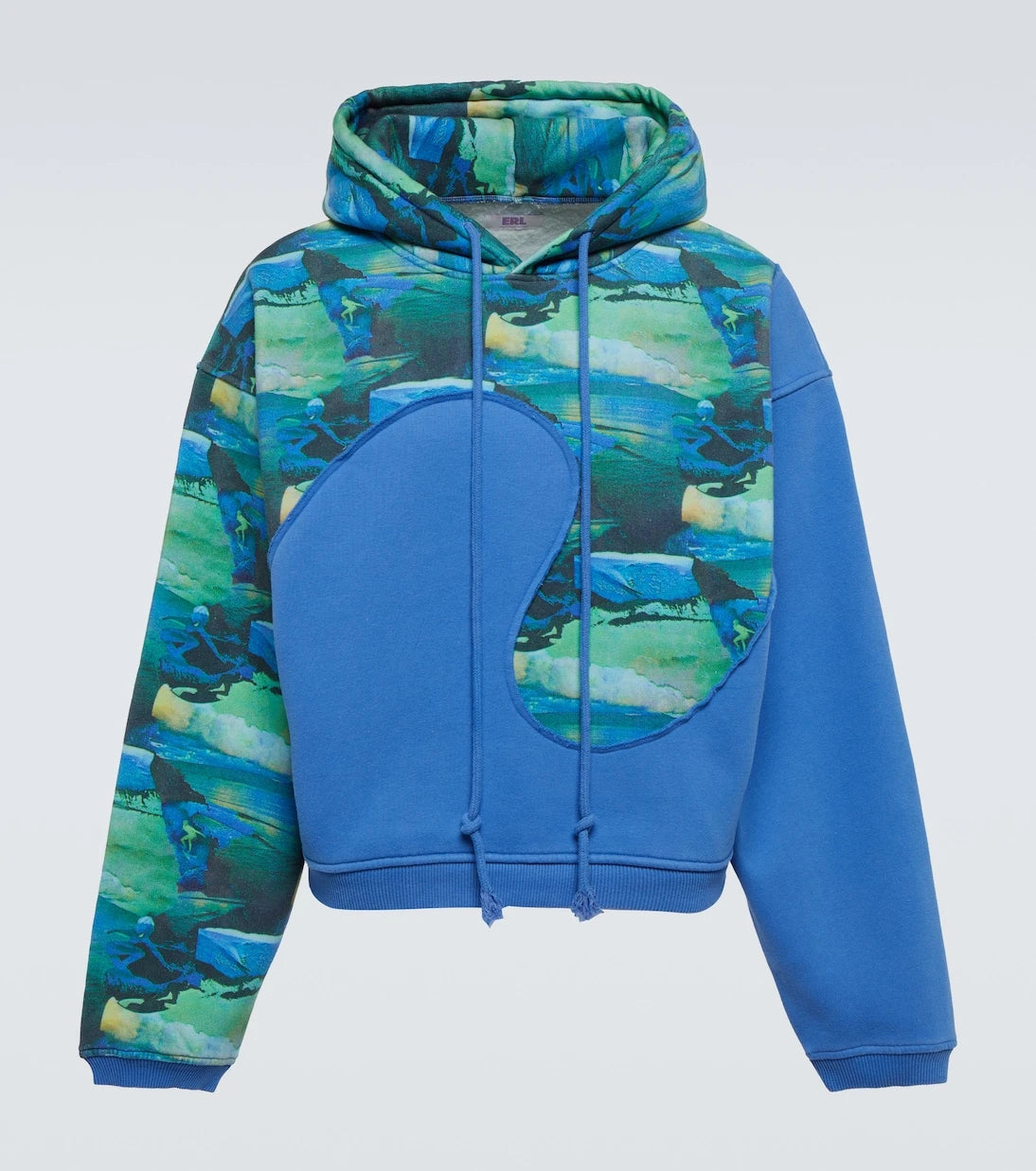 ERL - Printed cotton-blend hoodie