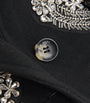 Crystal-Embellished Ivy Gravis Coat BLACK/CLEAR